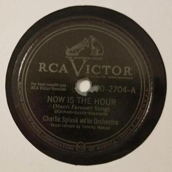 3/$25 Charlie Spivak 78 RPM Who Are We To Say / Now Is The Hour RCA 20-2704 - Picture 3 of 5